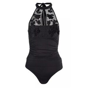 NWOT Boston Proper Amita Naithani S High Neck Two Piece Tankini Swimsuit 125086